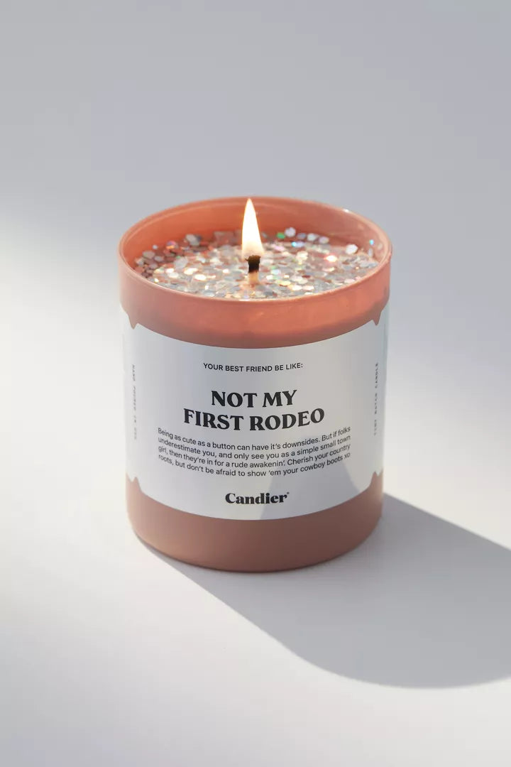 Ryan Porter Not My First Rodeo Candle