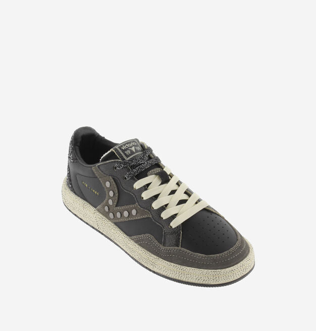 Victoria Smash Glitter Sneaker Negro