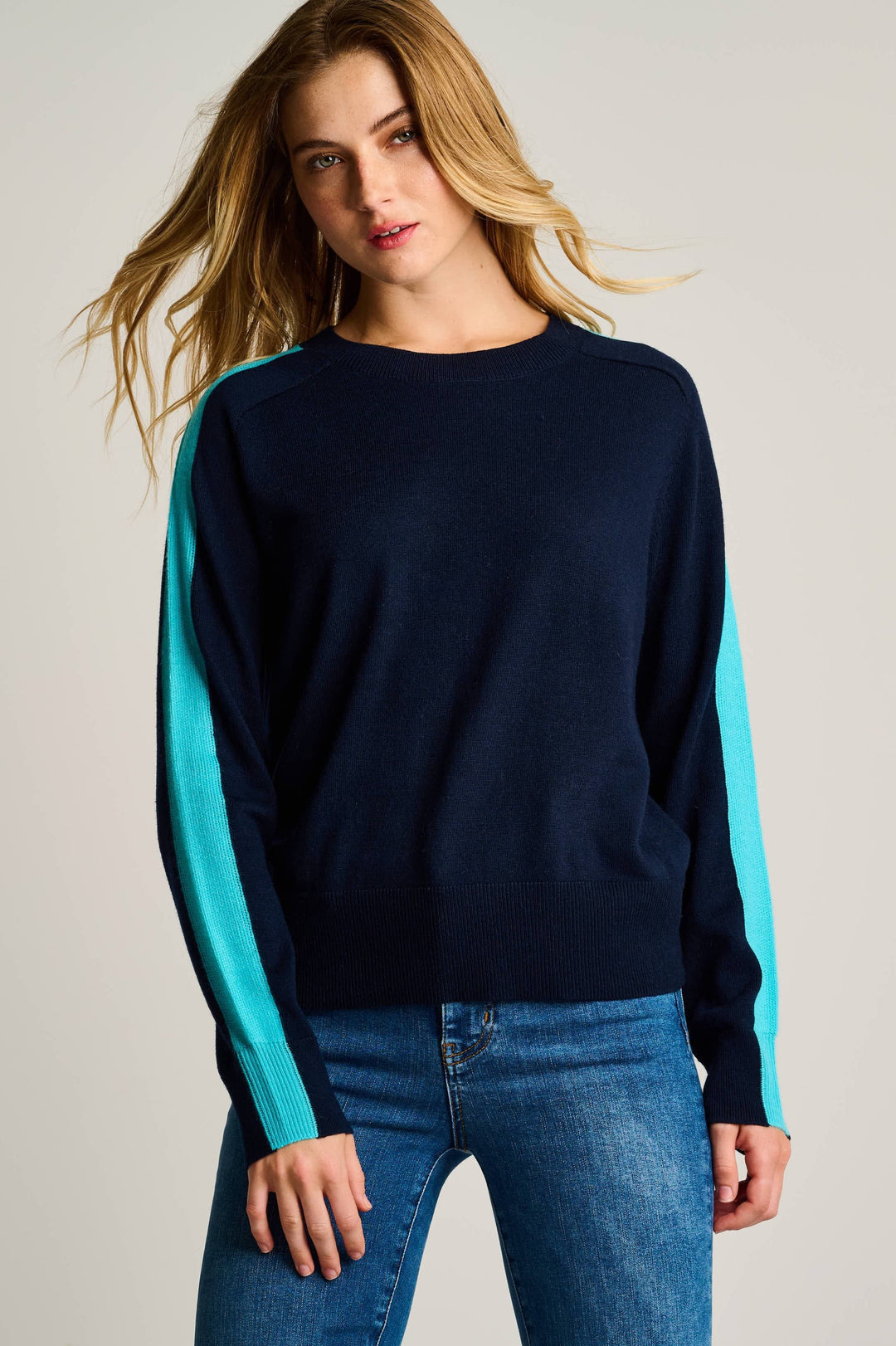 Lisa Todd Stripefull Sweater - Midnight