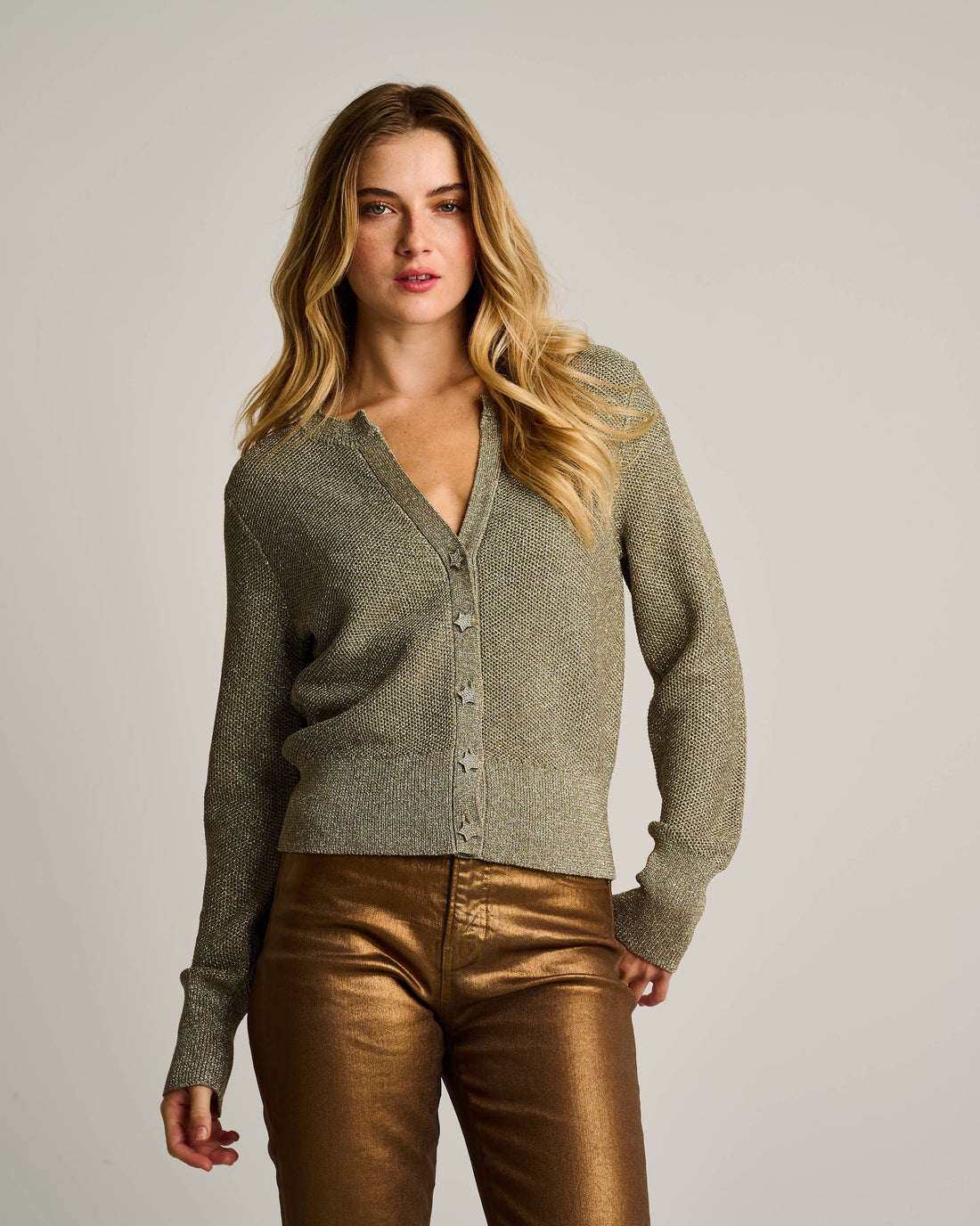 Lisa Todd Star Shine Sweater - Antique Gold