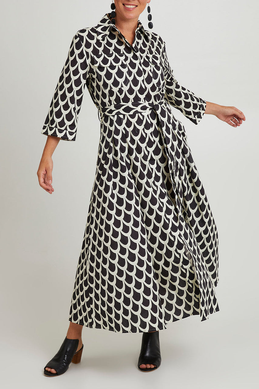 Brave+True  Rossellini 3/4 Sleeve Dress