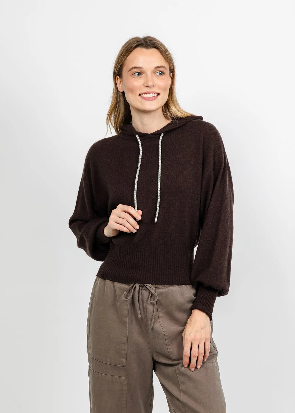 Brodie Hillary Hoodie 2.0 Dark Brown