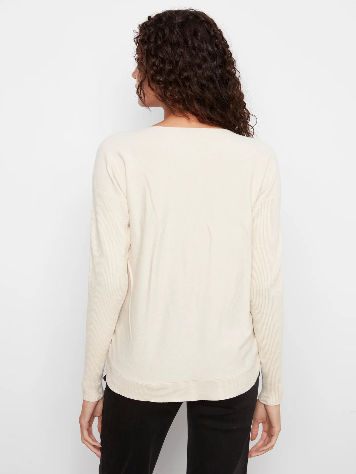 Charlie B Side Button Sweater