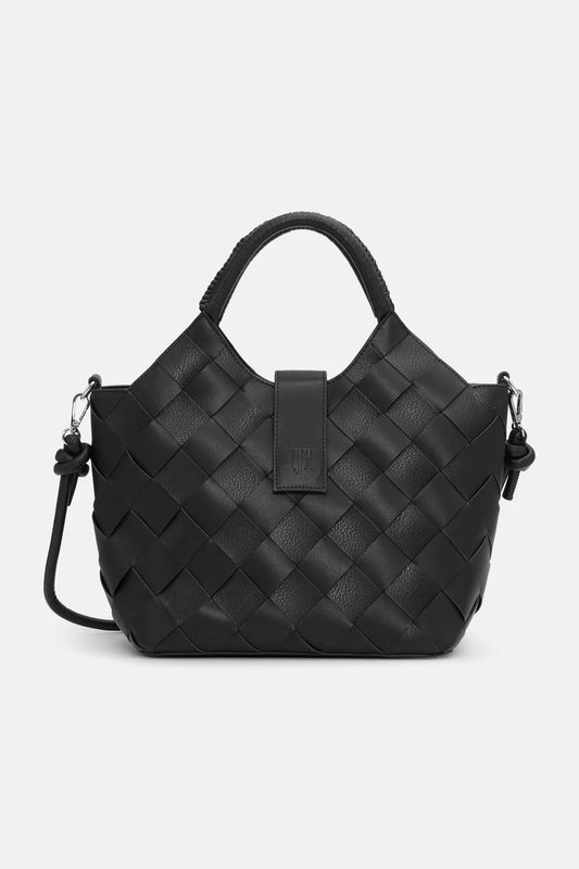 Ilse Jacobsen Braided Handbag - Black