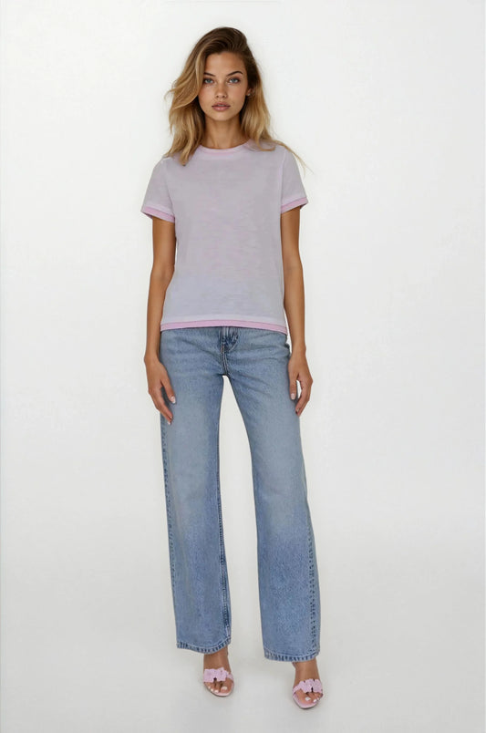 CHRLDR Double Jane - Double Perfect Tee White