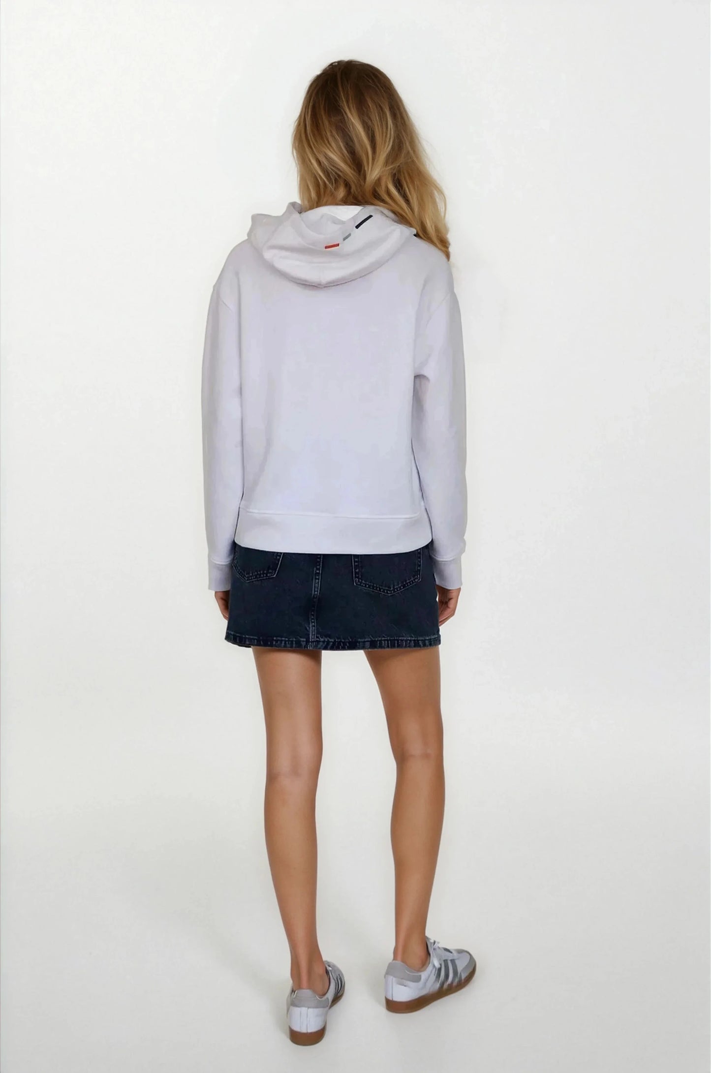 CHRLDR Embroidered Molly Pullover Hoodie White