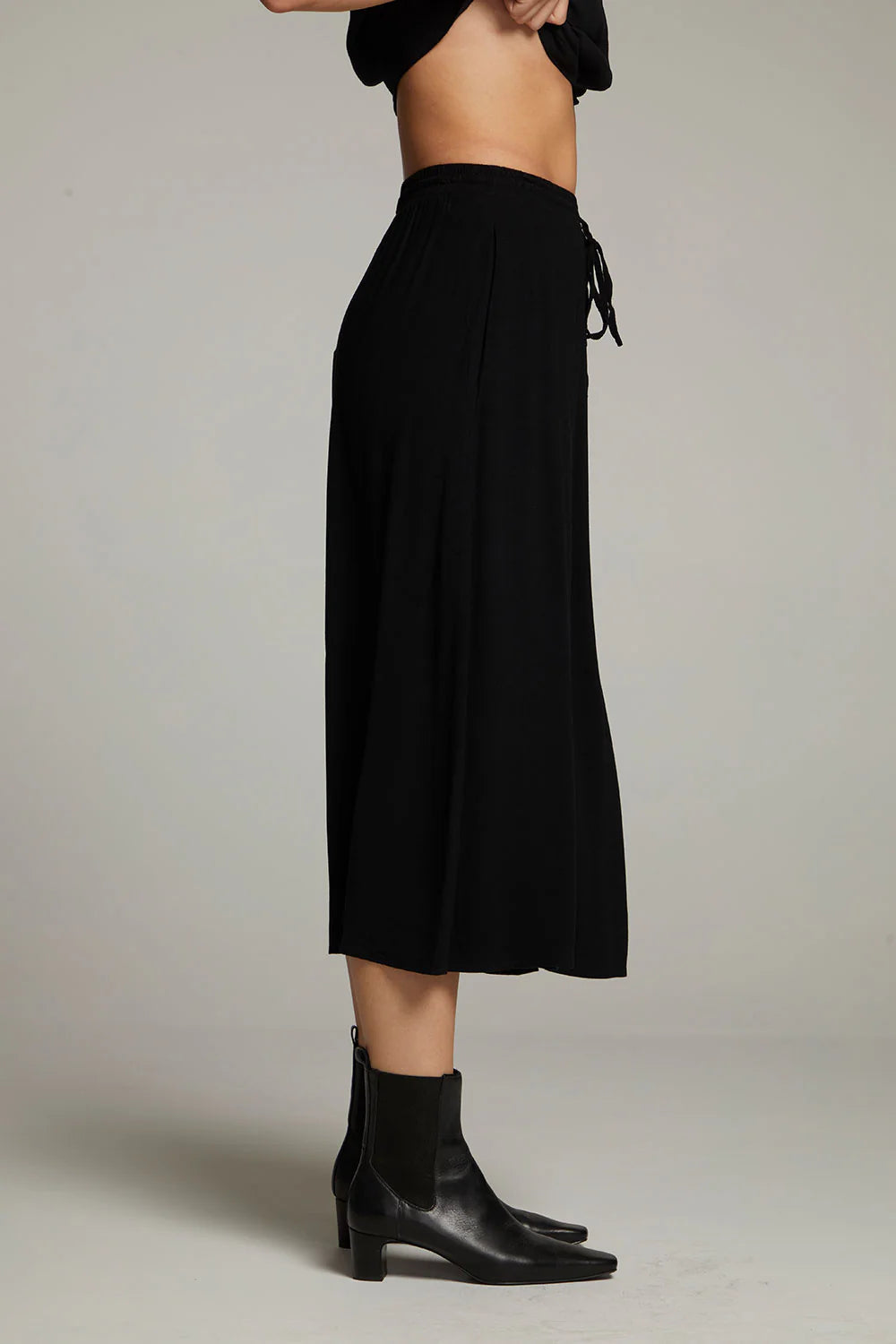 Darby Licorice Midi Skirt