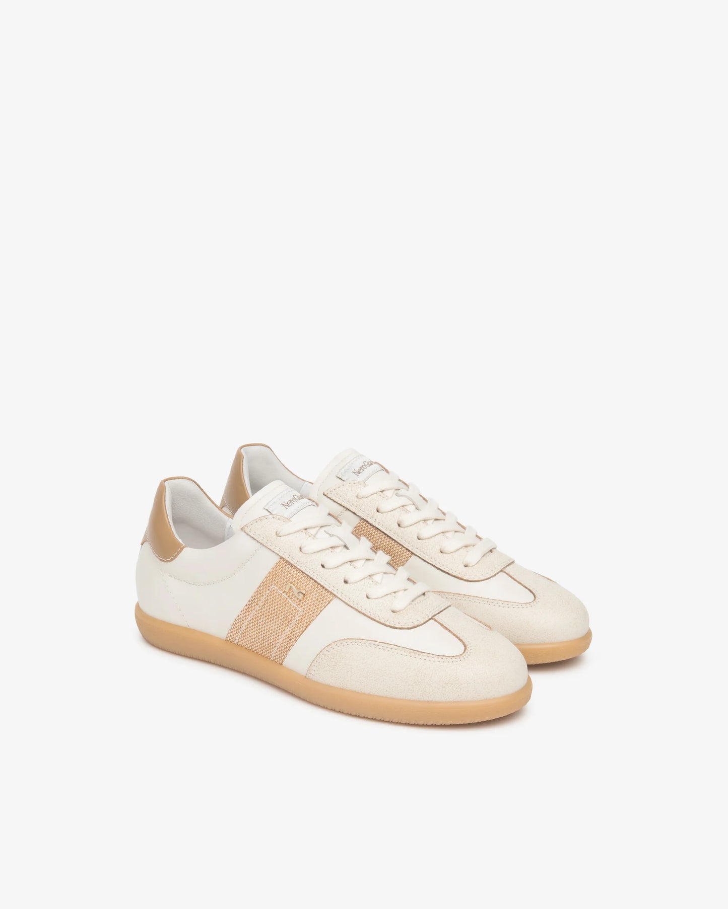 NeroGiardini Leather/Canvas Sneaker