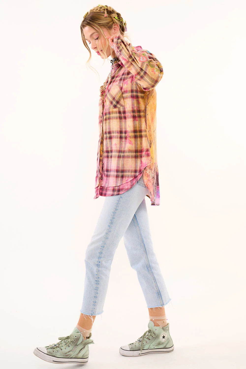 Aratta Plaid Nature Shirt Rustic