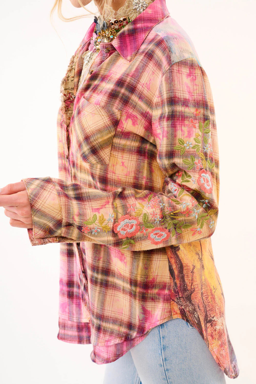 Aratta Plaid Nature Shirt Rustic