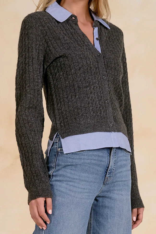 Elan Clara Sweater Cardigan