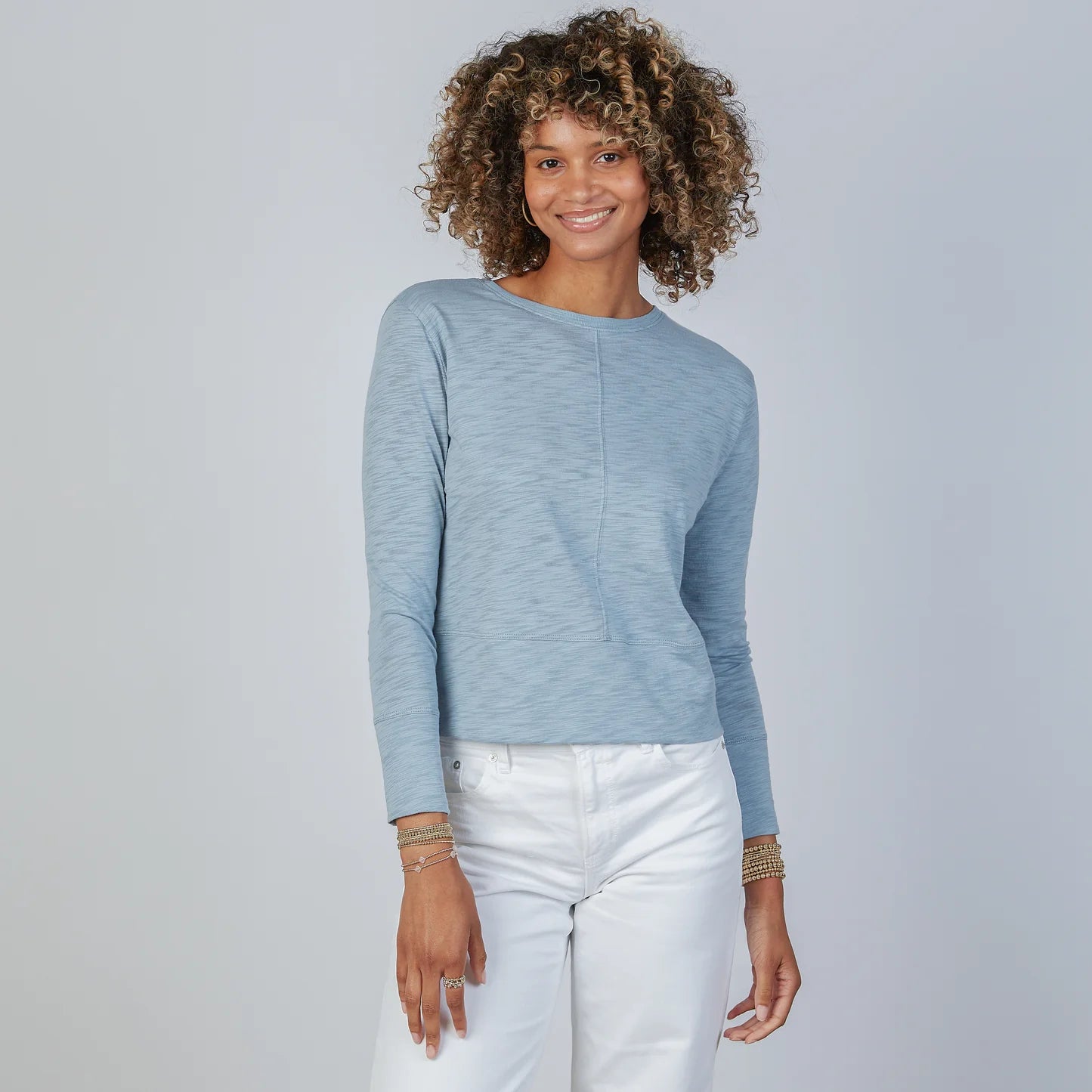 Erin Gray Celia Perfect Length Long Sleeve Tee