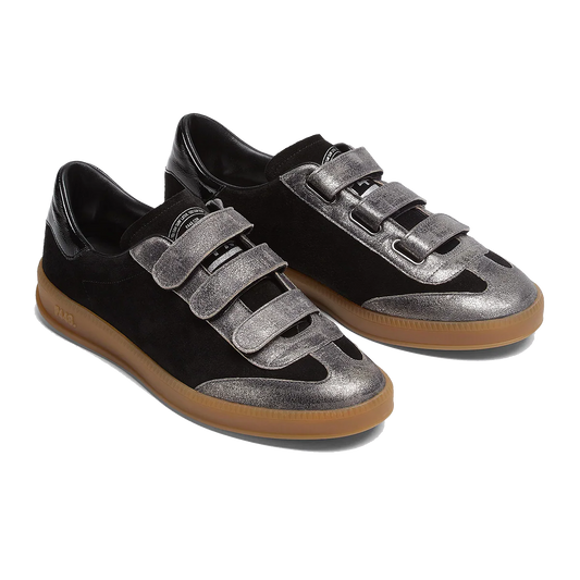 P448 Capri Monza Velcro Sneaker Dave Black