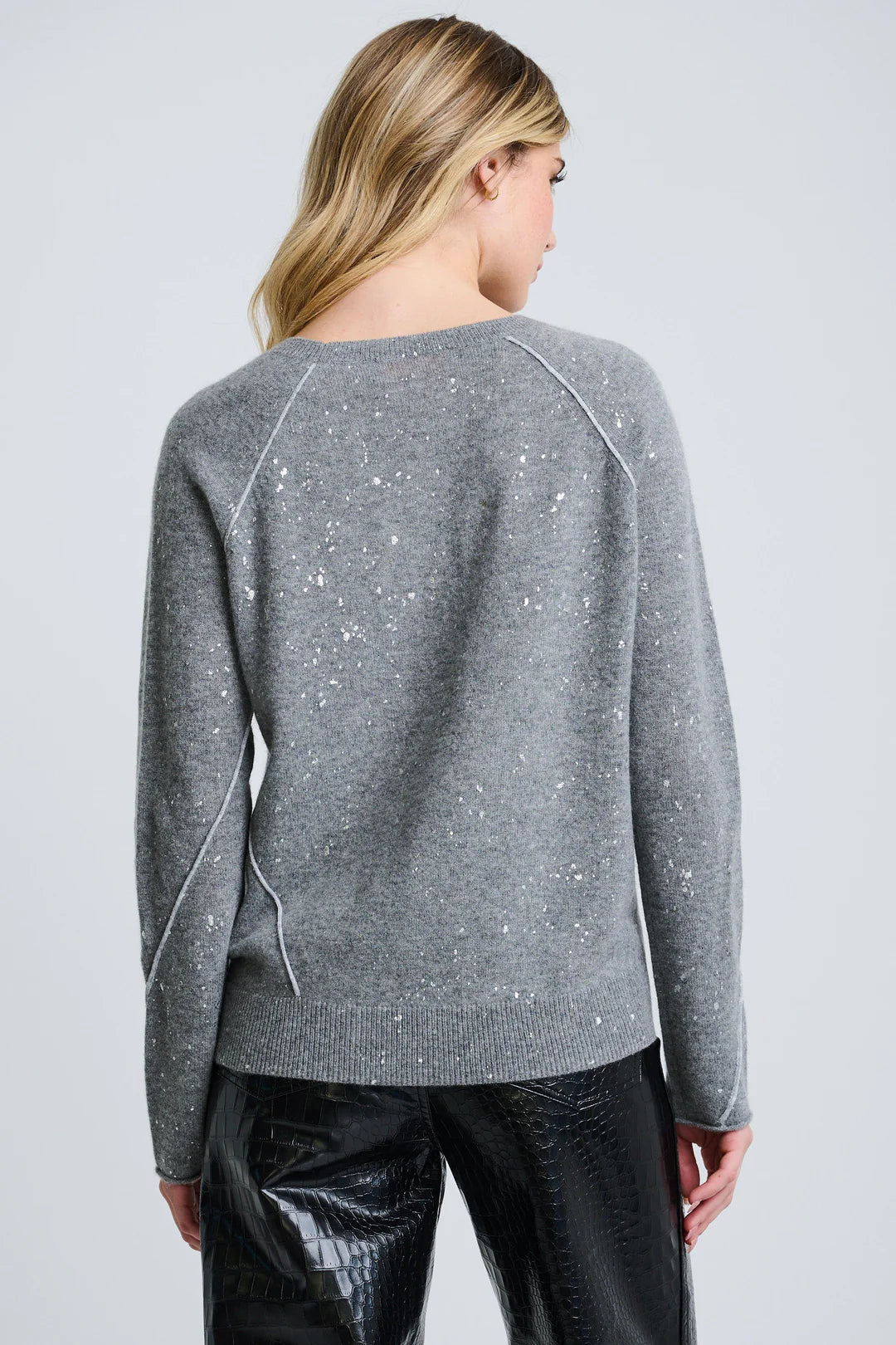 Lisa Todd Diamond Dust Sweater - Fog