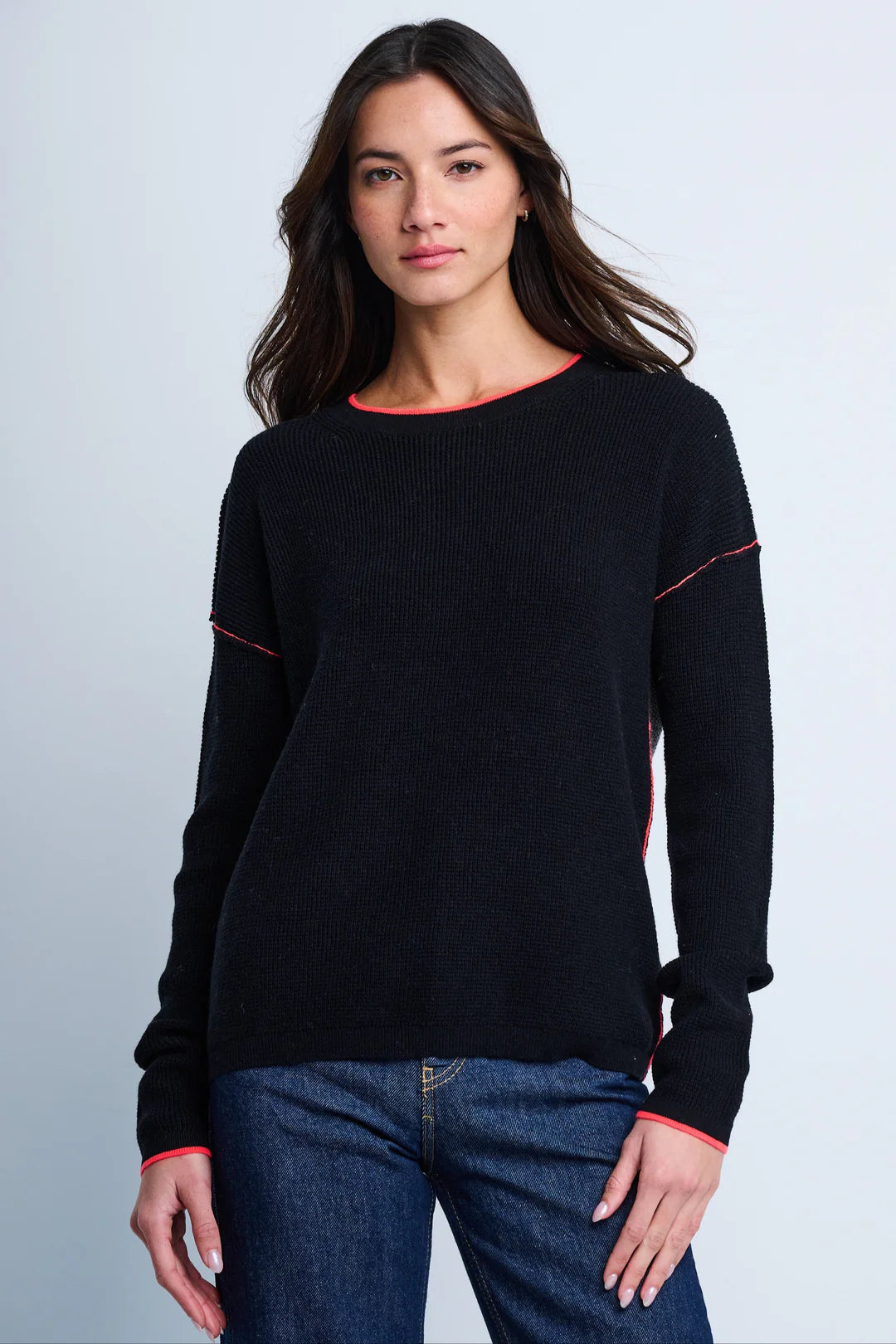 Lisa Todd Around Town Sweater - Black Fog