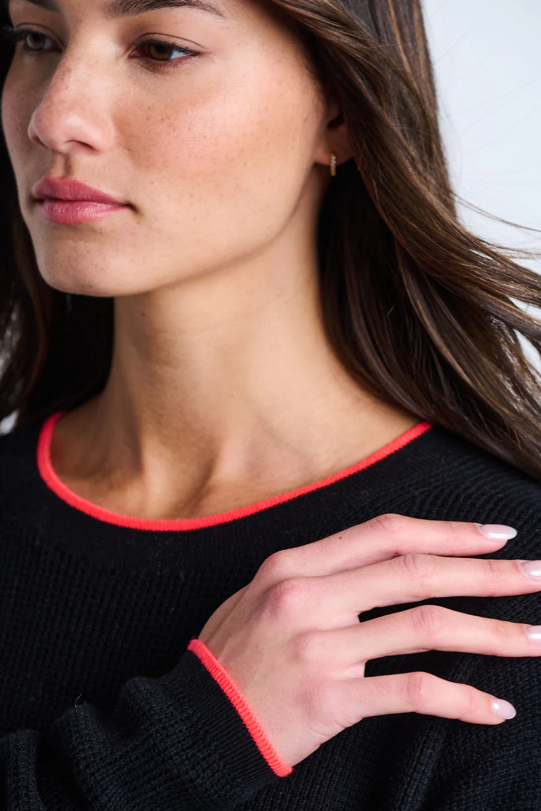 Lisa Todd Around Town Sweater - Black Fog