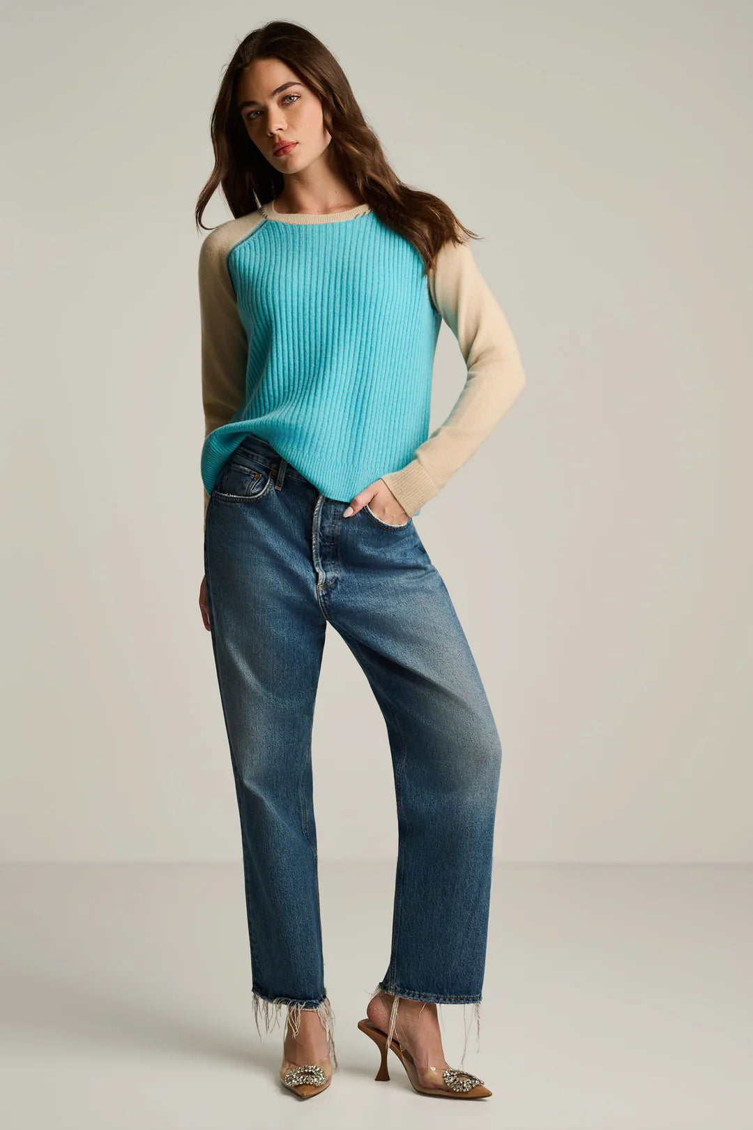 Lisa Todd Block Out Cashmere Sweater