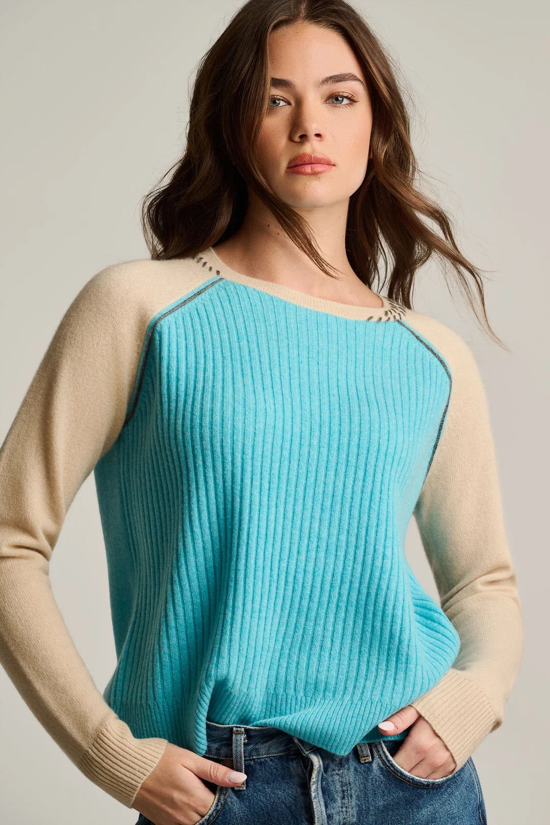 Lisa Todd Block Out Cashmere Sweater