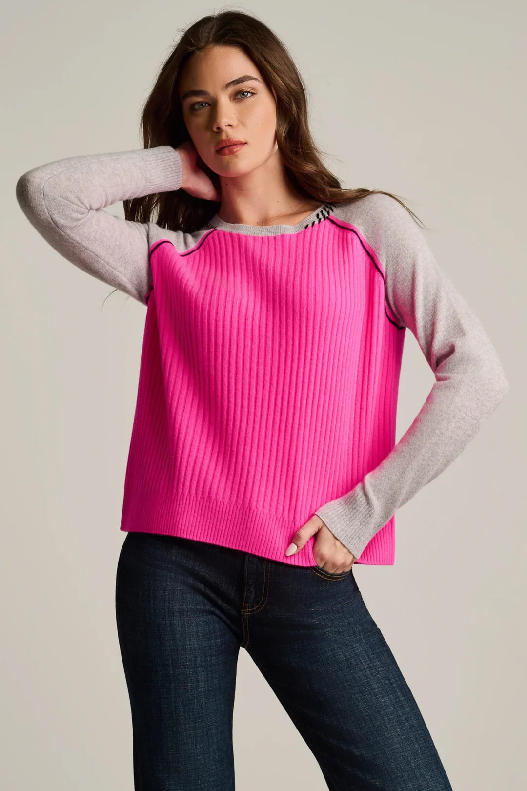 Lisa Todd Block Out Cashmere Sweater