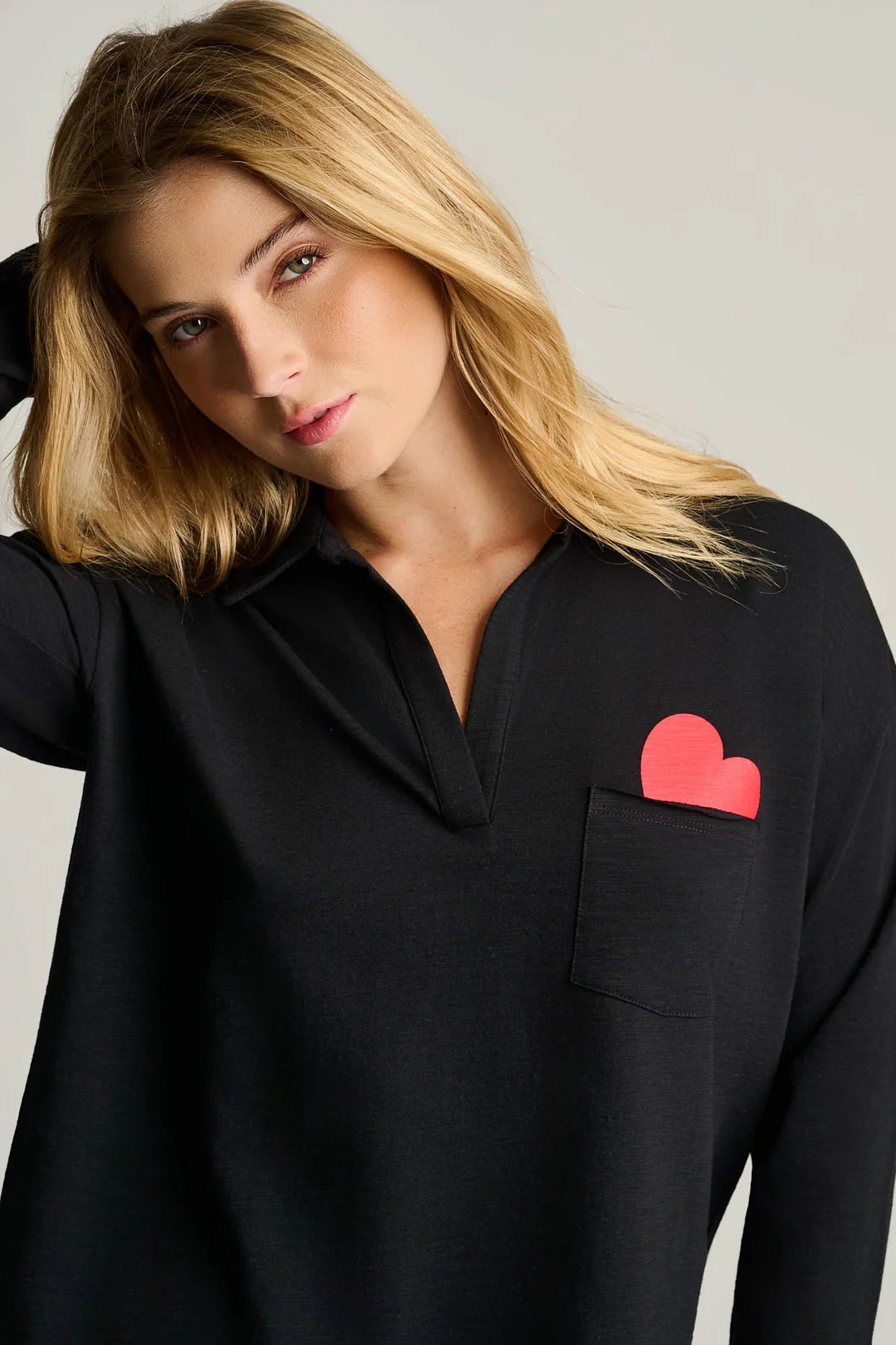 Lisa Todd Pocket Love Cotton T-Shirt
