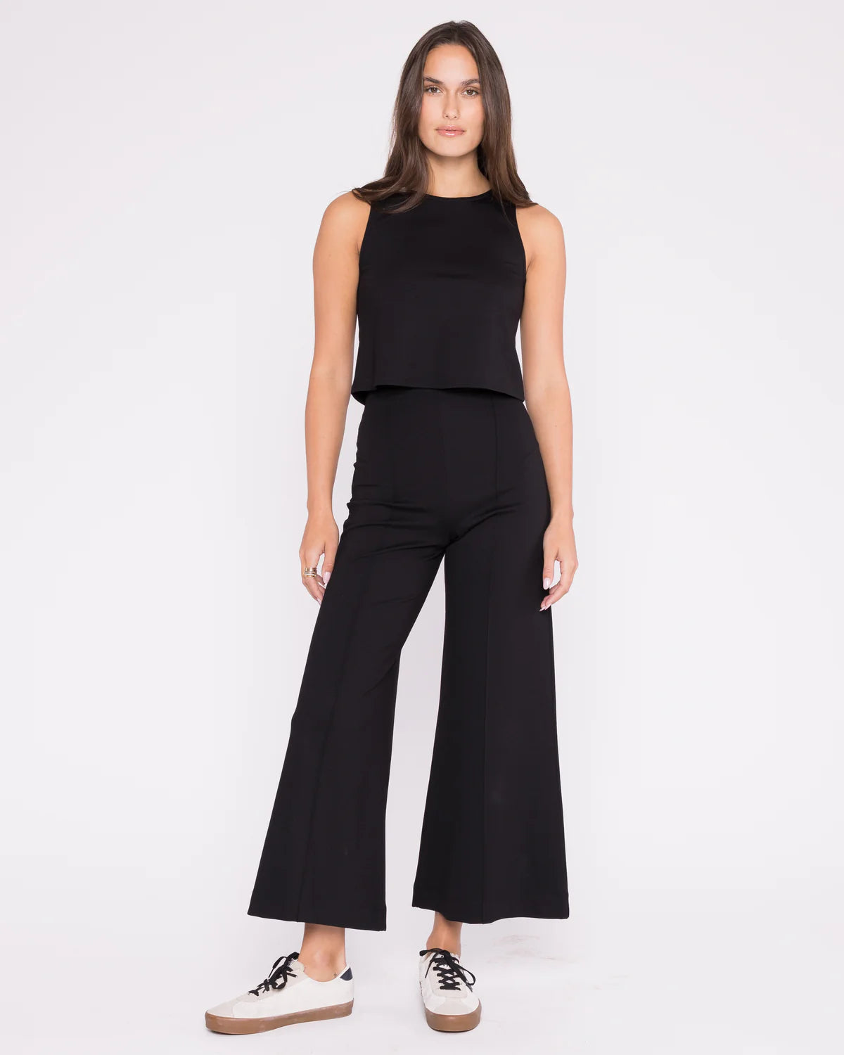 Ripley Rader Ponte Knit Wide Leg Pant Cropped