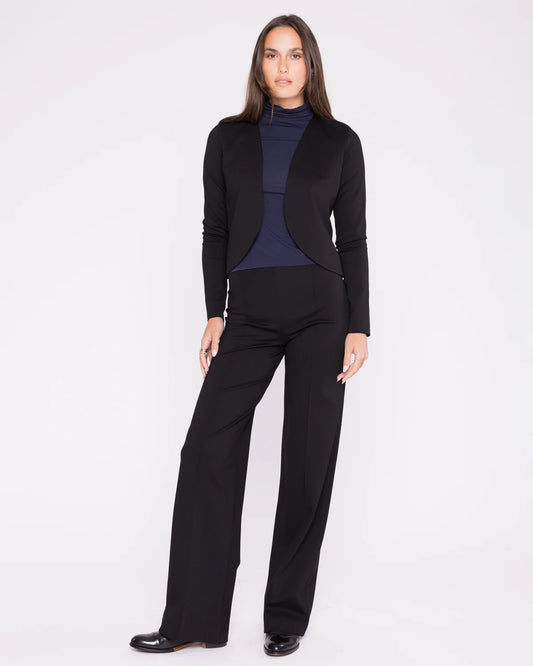 Ripley Rader Ponte Knit Straight Leg Pant - Black