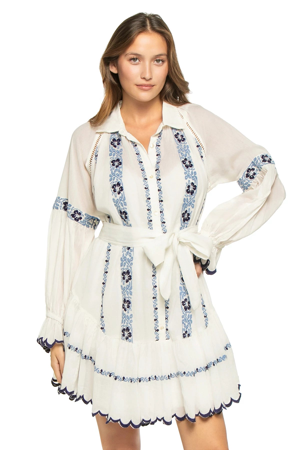 Miss June Bellerose Dress White
