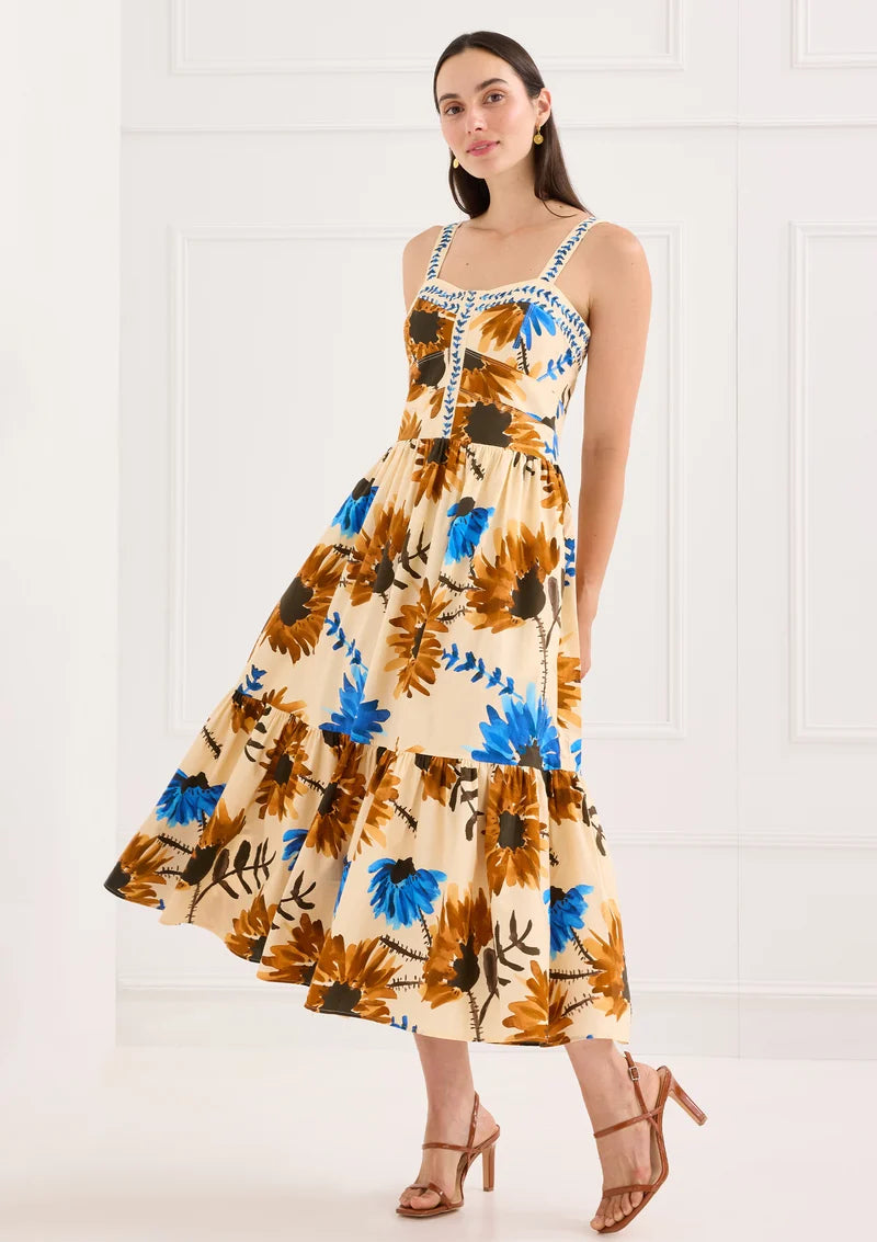 Alivia The Gianna Dress Sunflower Haze