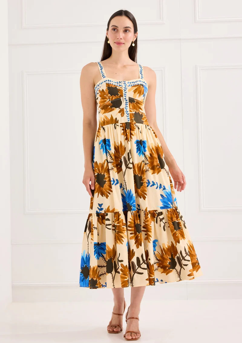 Alivia The Gianna Dress Sunflower Haze