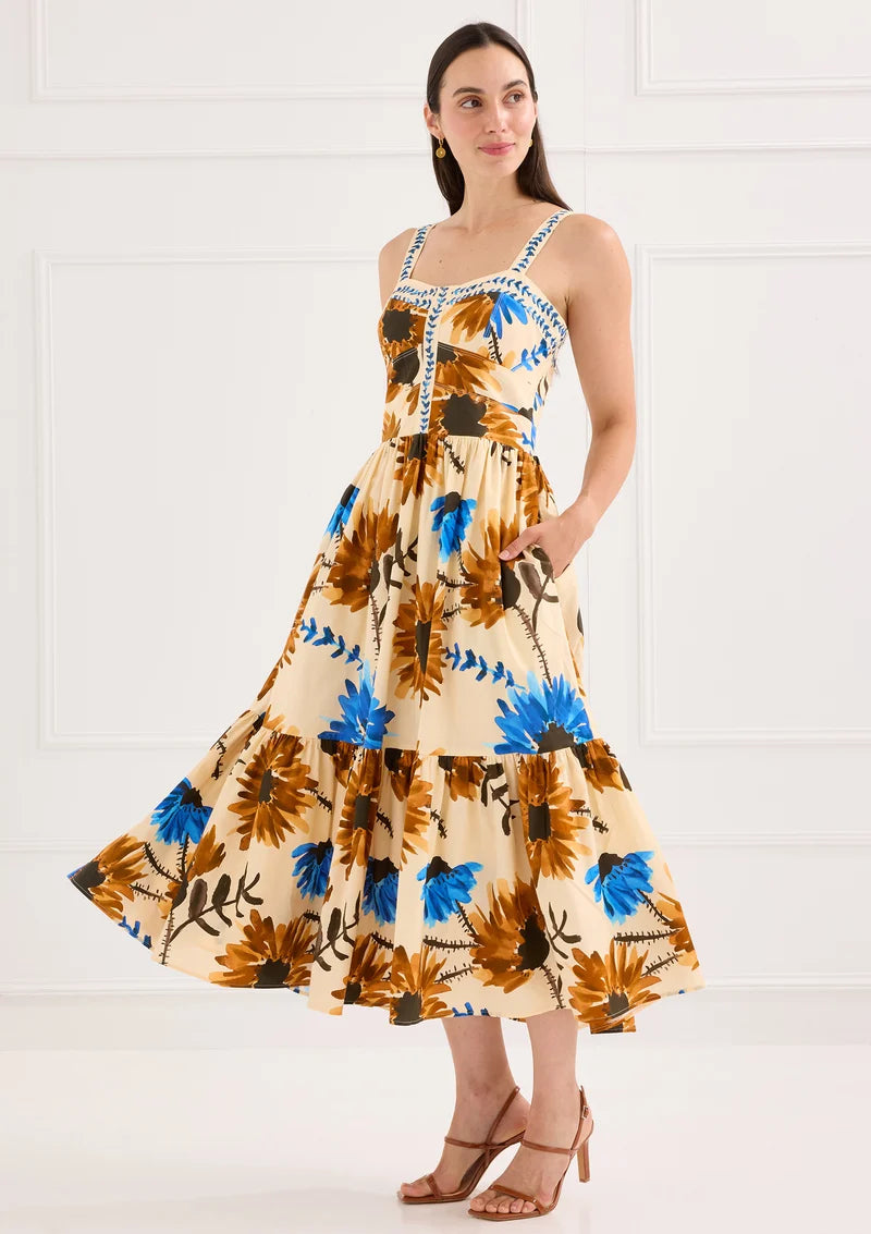 Alivia The Gianna Dress Sunflower Haze
