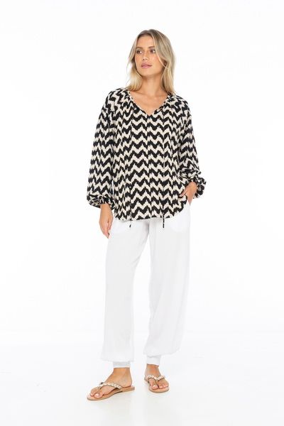 Romi The Brand New Zig Zag Classic Top