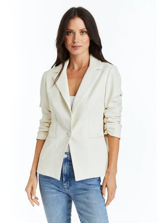 Drew Serena Blazer Jacket-Ivory