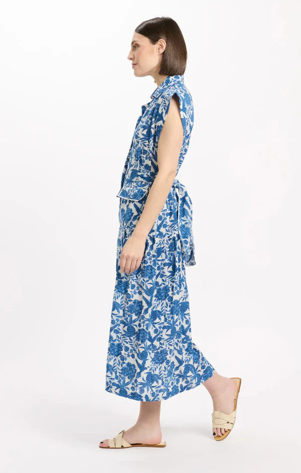Miss June Tilda Dress Blue