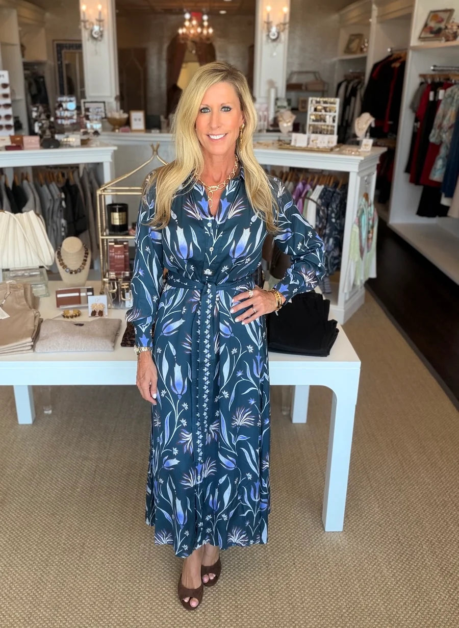 Omika Emma Shirt Dress | Demiere Borealis