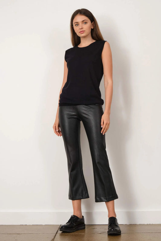 Avenue Montaigne Leo Pleather - Black