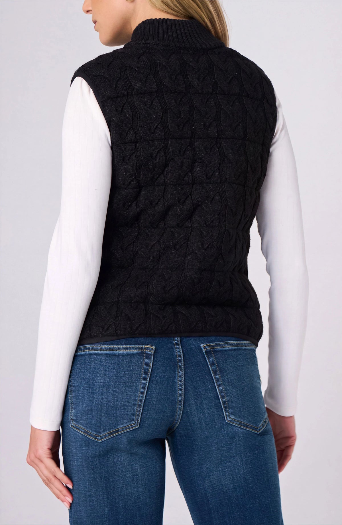 Liverpool Reversible Quilted Sweater Vest