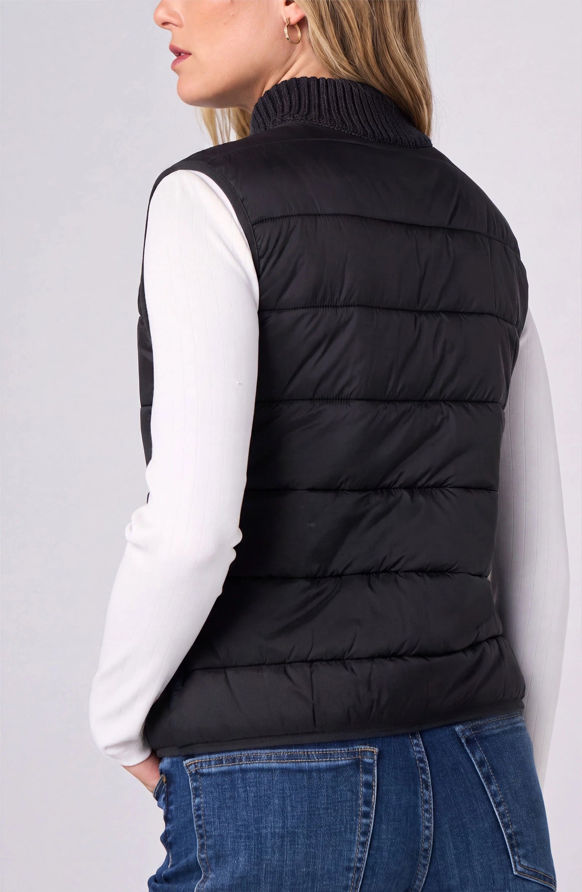 Liverpool Reversible Quilted Sweater Vest