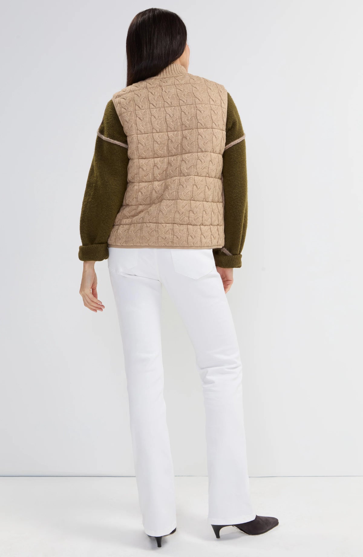 Liverpool Reversible Quilted Sweater Vest