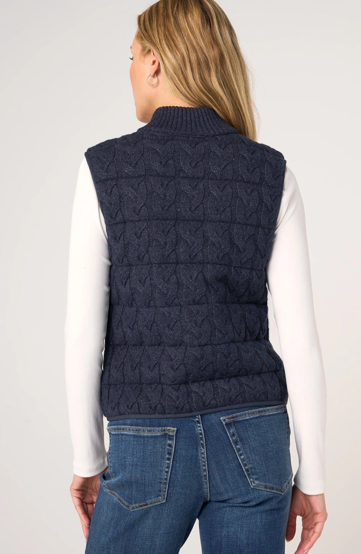Liverpool Reversible Quilted Sweater Vest