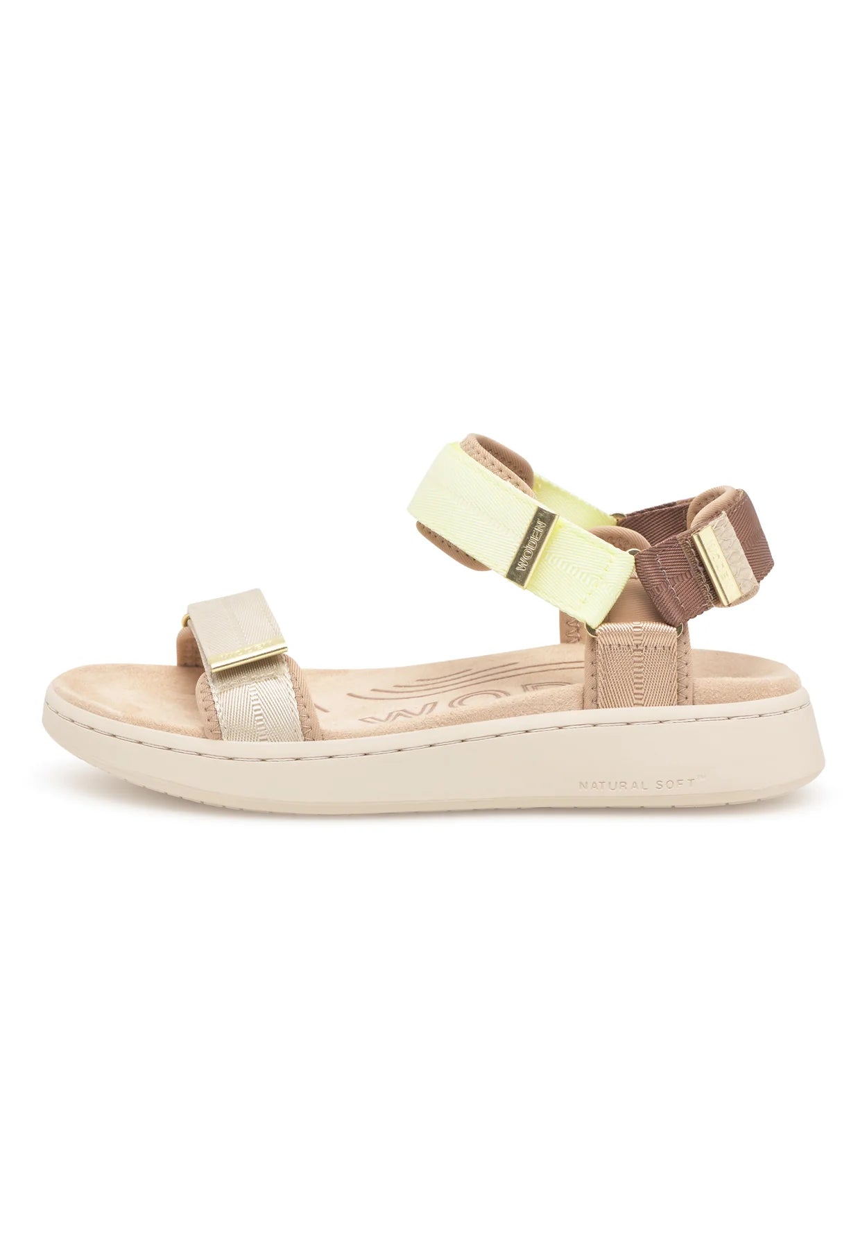 Woden Line Sandal - Wax Multi