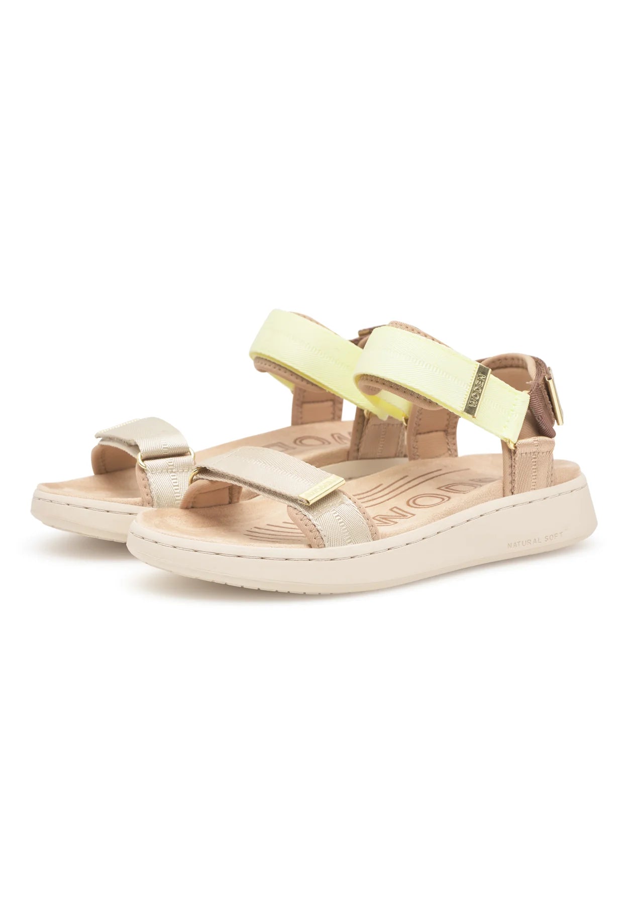 Woden Line Sandal - Wax Multi