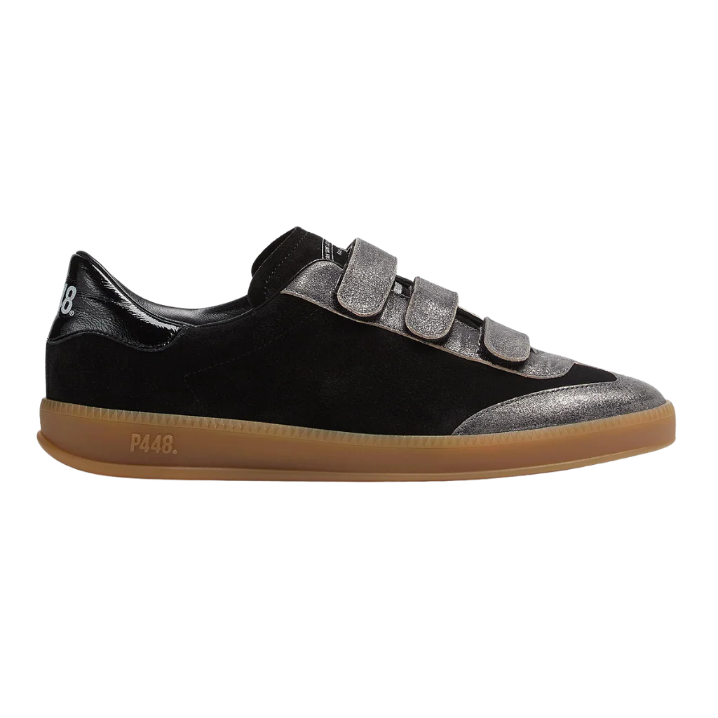 P448 Capri Monza Velcro Sneaker Dave Black