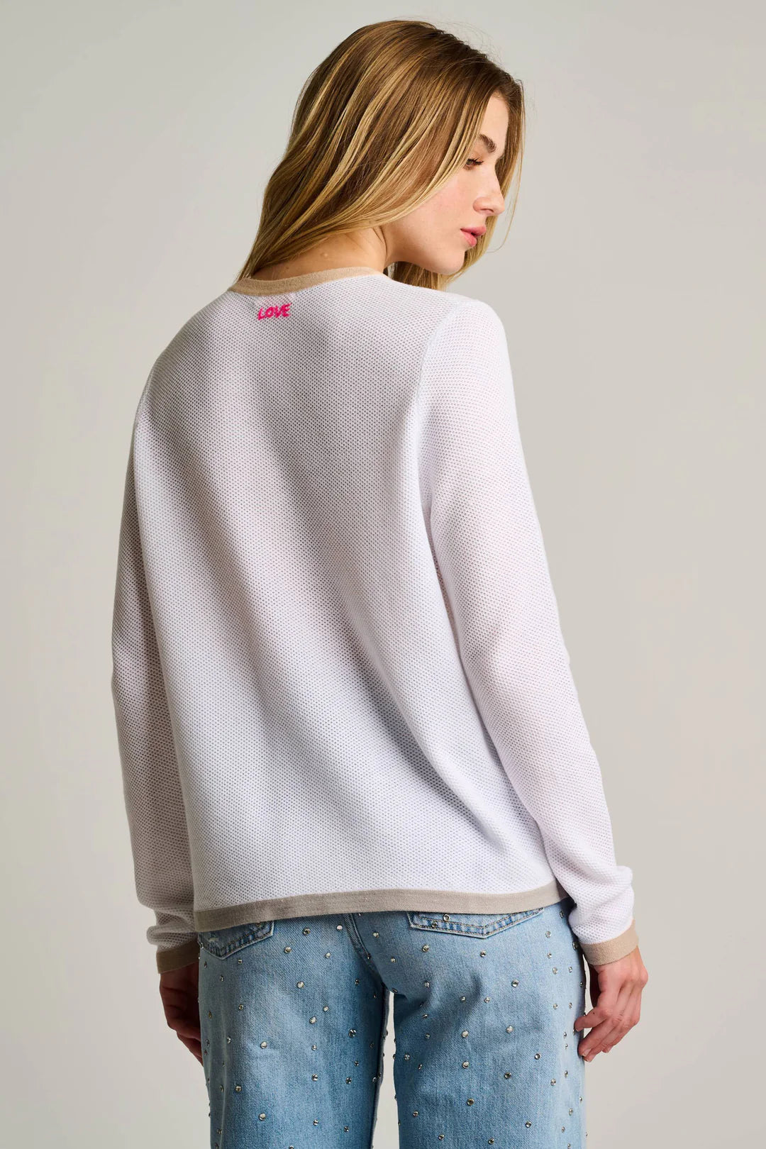 Lisa Todd Perfect Pair Sweater - White