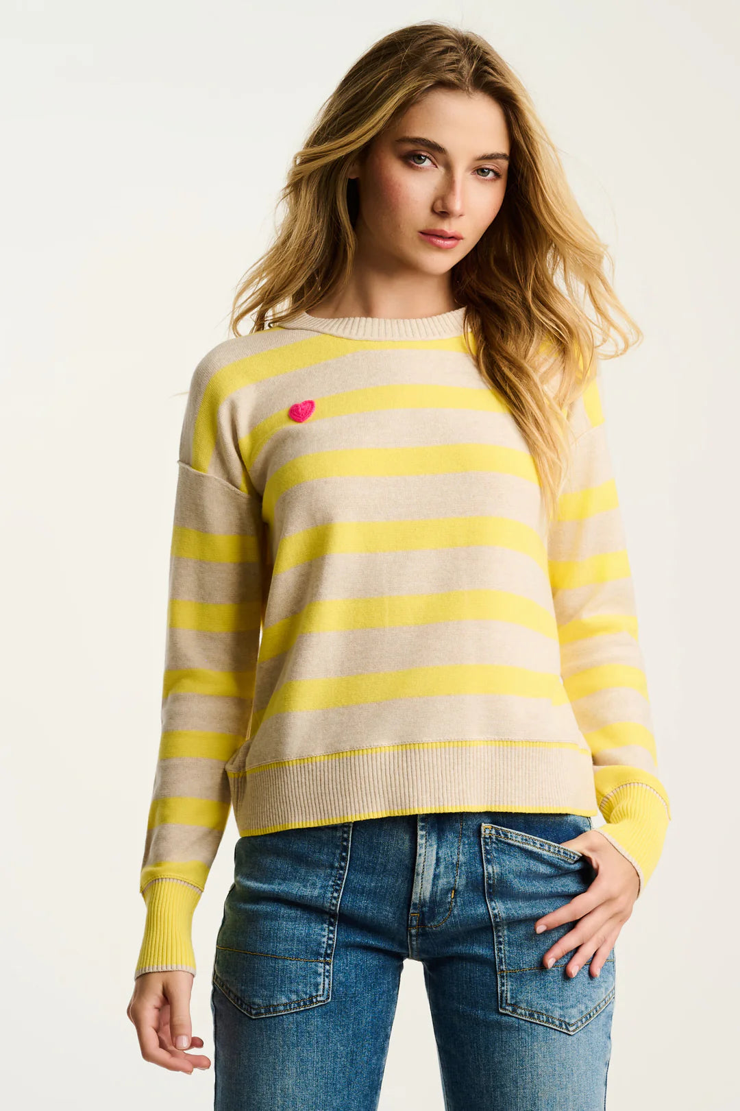 Lisa Todd Subtle Love Sweater - Almond/Butter