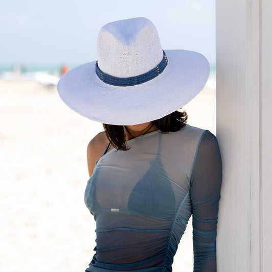 Saylor Straw Hat -White