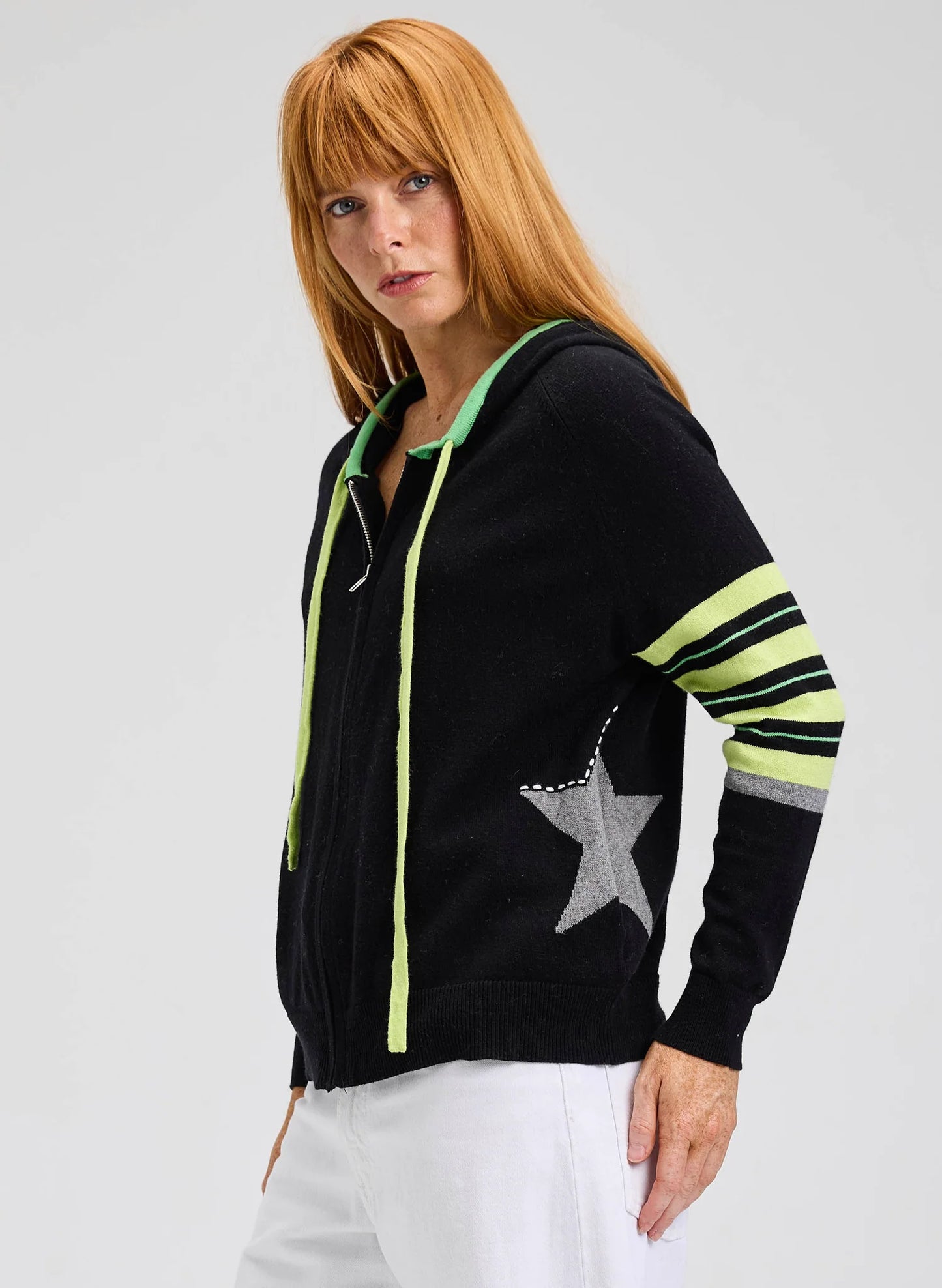 Zaket & Plover Star Hoodie - Black