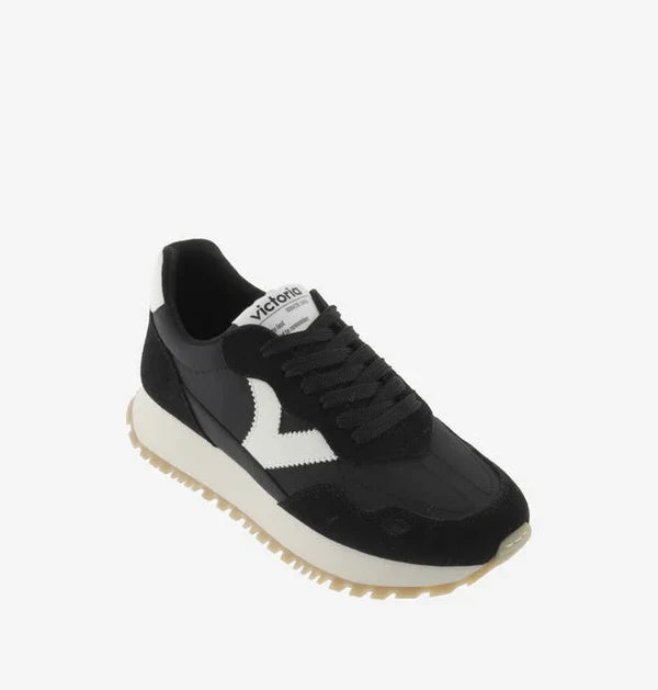Victoria Viento Nylon Sneaker Negro