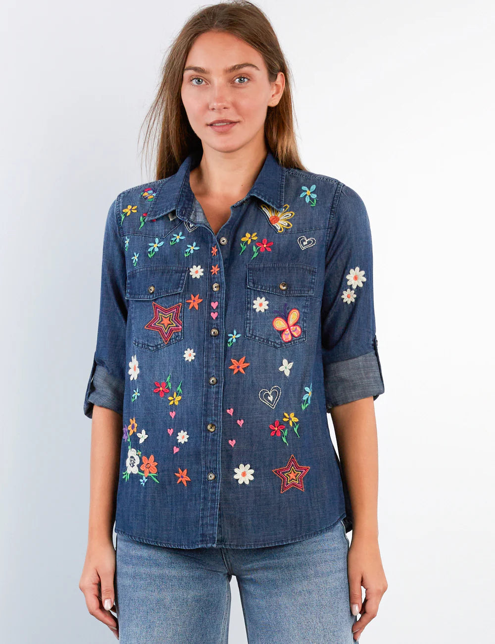 Billy T Sketchbook Shirt - Dusk Denim