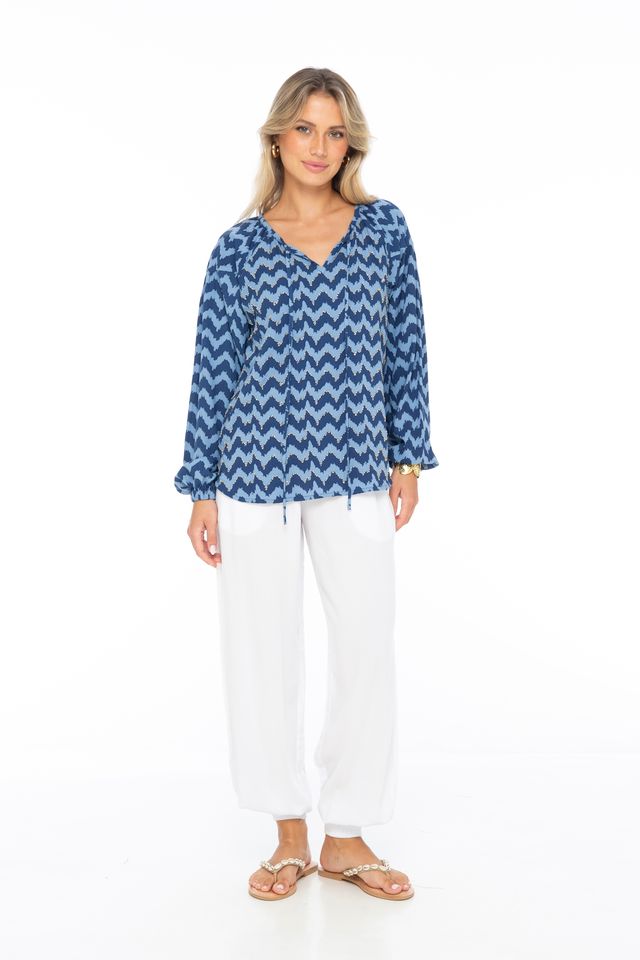 Romi The Brand New Zig Zag Classic Top