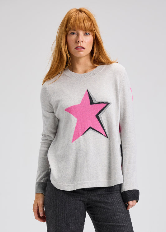 Zaket & Plover Stars and Stripes Sweater - Marl